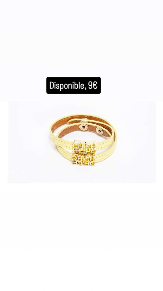 Pulsera color amarillo